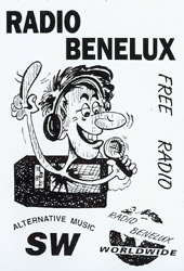 Benelux Radio sticker