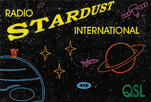 Radio Stardust International QSL