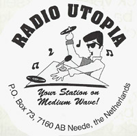 Radio Utopia sticker